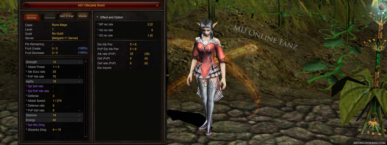 Dark Wizard, Mu Online Wiki