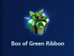 Green Ribbon Box