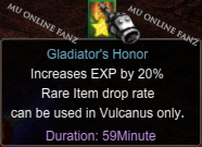 Gladiators Honor