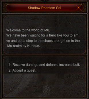 Shadow Phantom Soldier quests