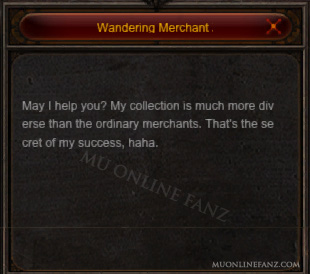 Wandering Merchant Zyro